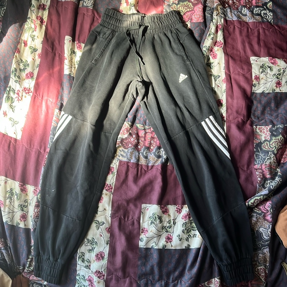 Small Adidas sweatpants